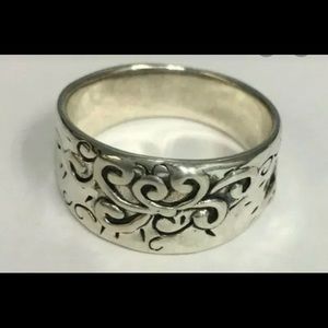 Silpada Poseidon sterling ring